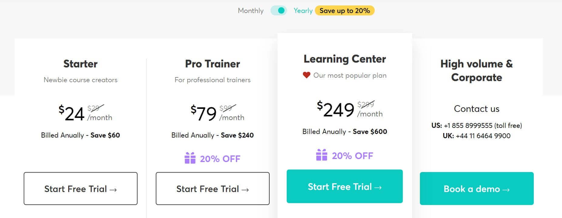 LearnWorlds-Pricing