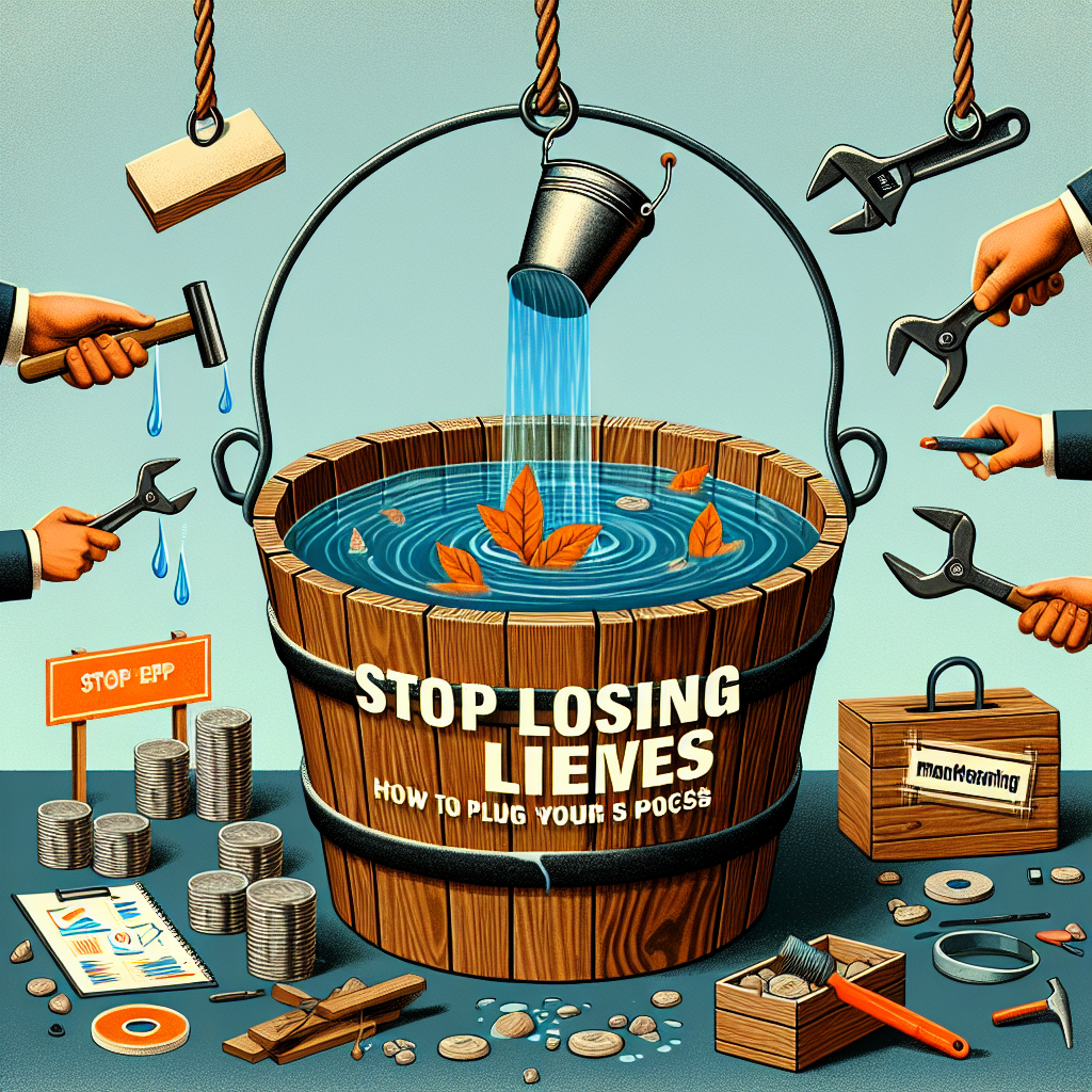 Stop Losing Clients: How to Plug the Leaks in Your Sales Process